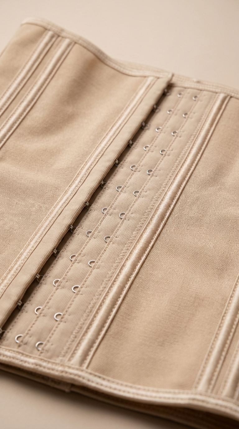 Cinturilla Corset: Reloj de arena y varillas