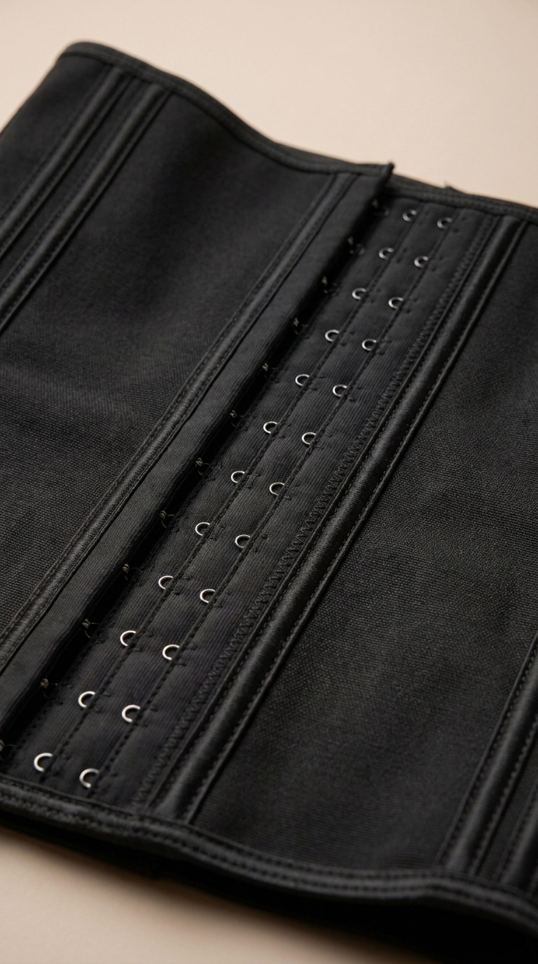 Cinturilla Corset: Reloj de arena y varillas