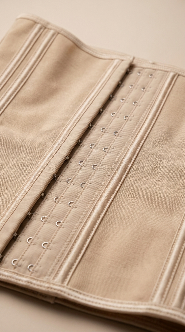 Cinturilla Corset: Reloj de arena y varillas