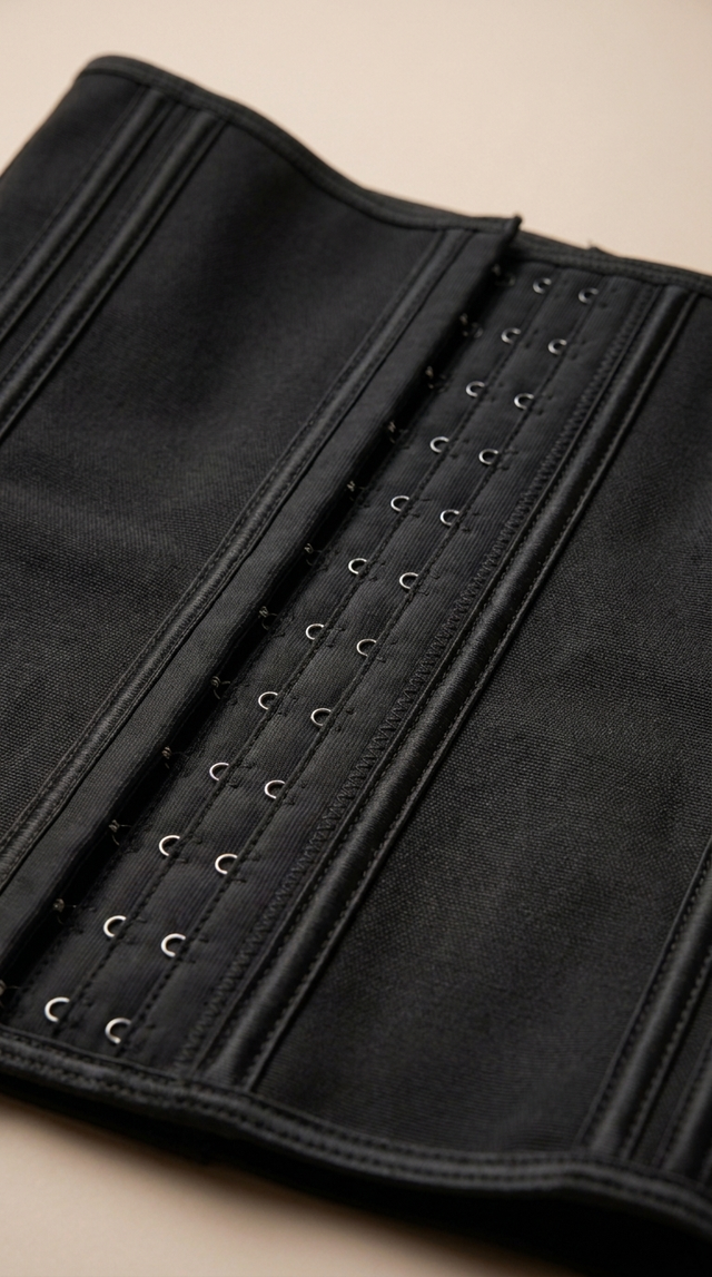 Cinturilla Corset: Reloj de arena y varillas